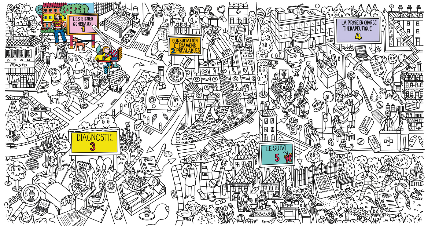 illustration fred van deelen cartes