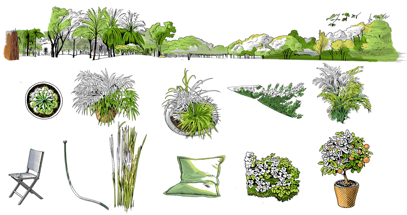 frederik illustration rough story board animation paper art gravure trait anglais 778 1 lun et lautre