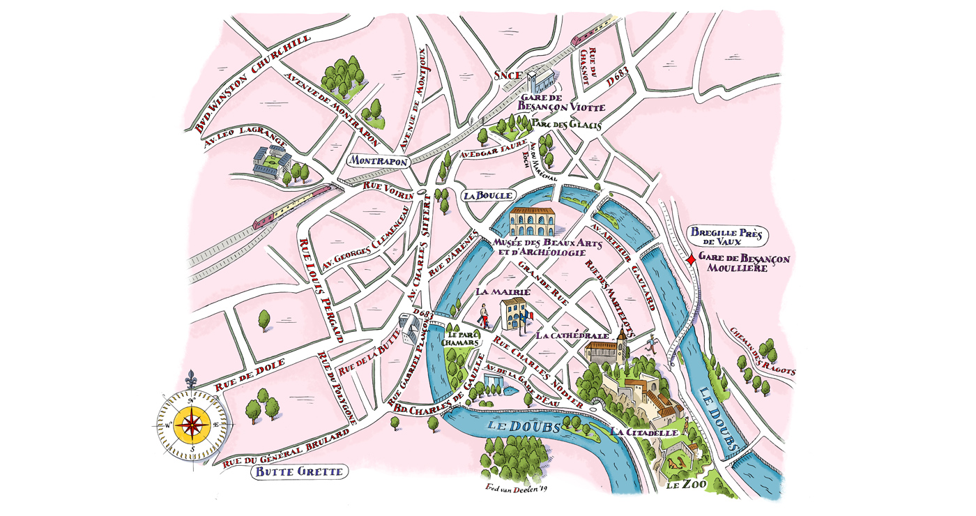 illustration fred van deelen cartes bersancon