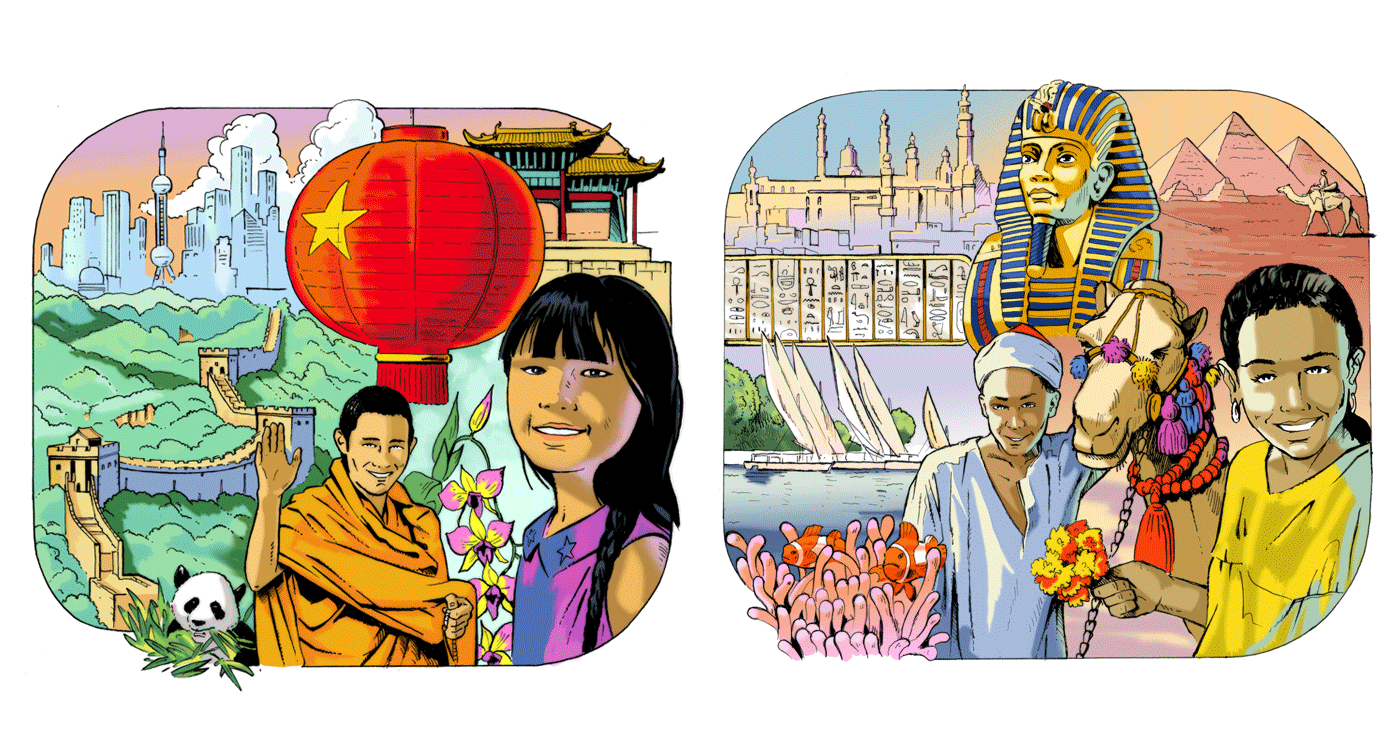 illustration fred van deelen largo winch carnets de voyages1