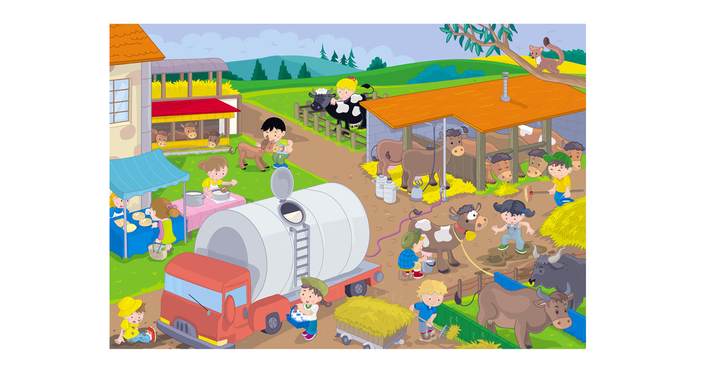 illustration vernius imagier ferme