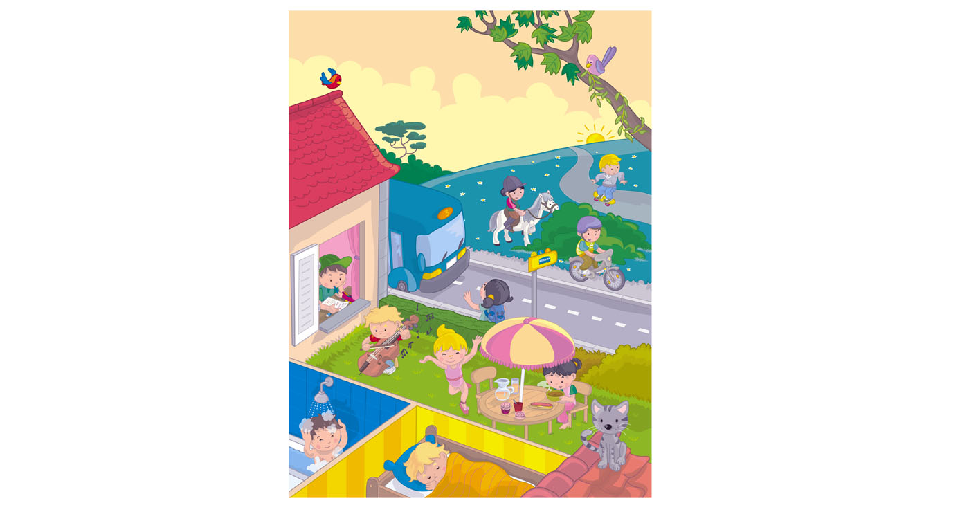 illustration vernius imagier journée