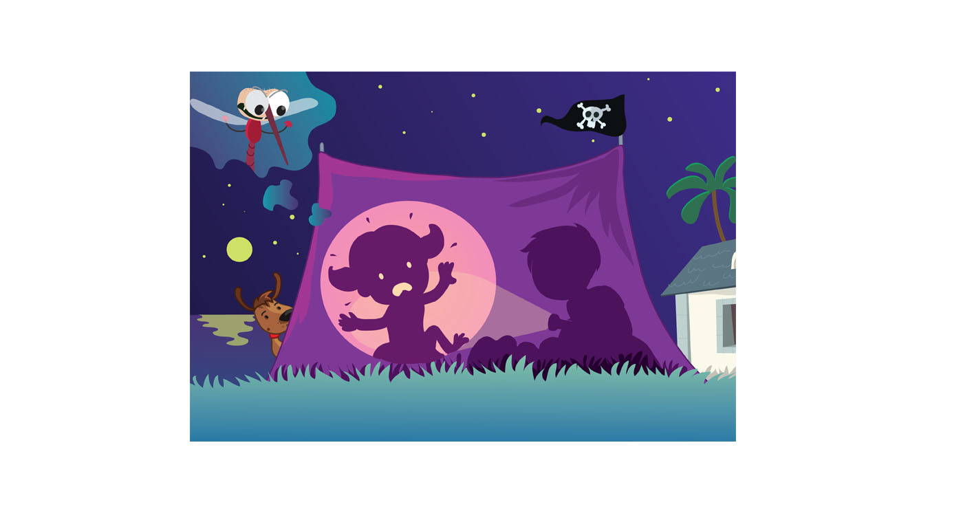 illustration vernius lili moustiques