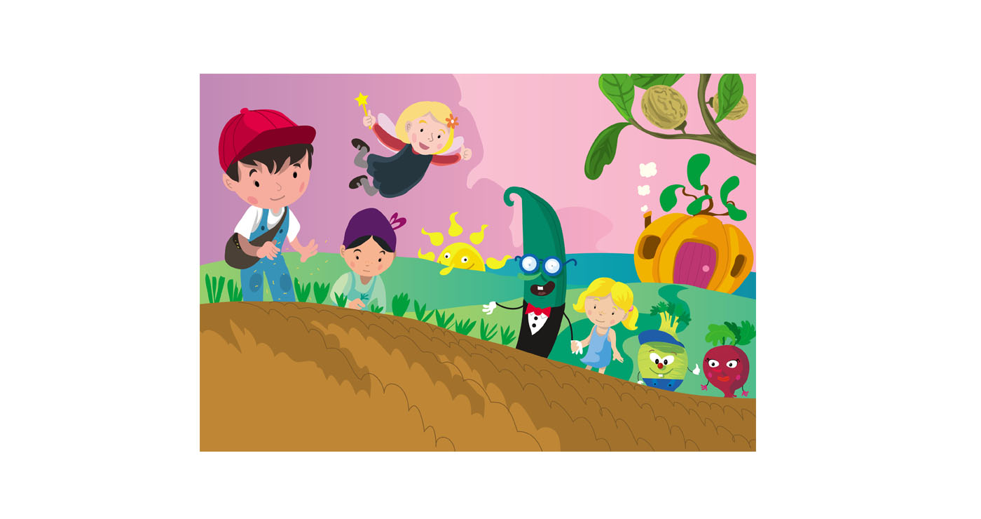 illustration vernius lili potager